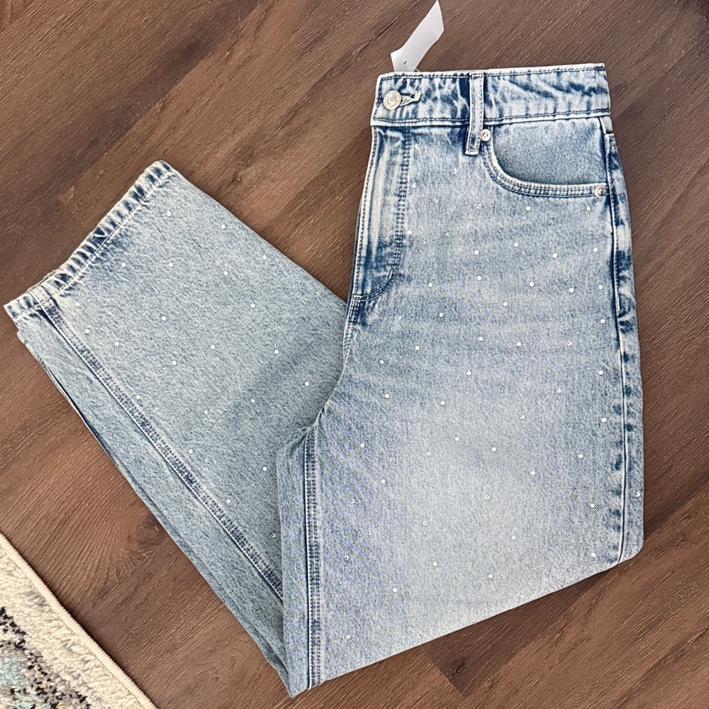 NWT Loft The Barrel Jewel Jeans